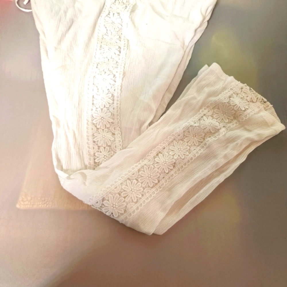 LucyDiamonds cotton texture pants 3X